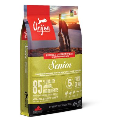 Orijen Senior pienso sin cereales para perros mayores
